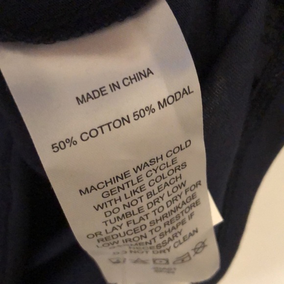 Quince Women's Navy Sleeveless Top M - Picture 5 of 7